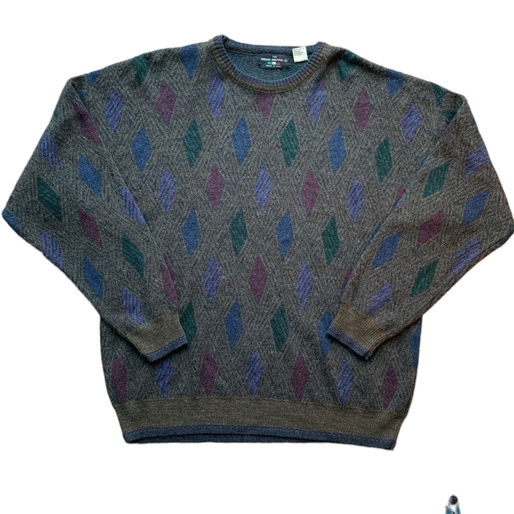 Italian Sweater Company Grandpa Cosby Crewneck sweater